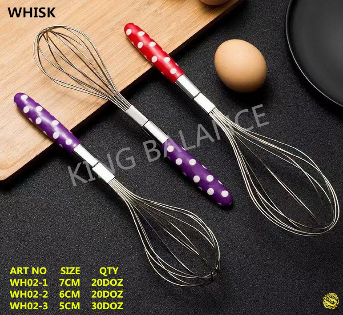 KOCOKAN TELUR POLKADOT KECIL